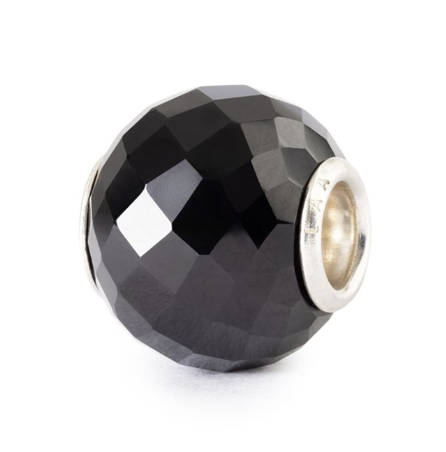 Trollbeads Round Black Onyx Facet