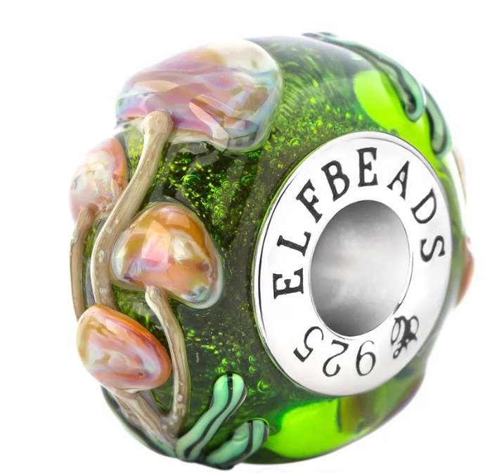 Elfbeads Mosslight Mushrooms