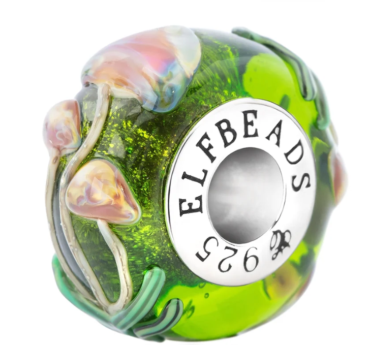 Elfbeads Mosslight Mushrooms