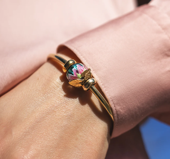 Trollbeads Lily's Cradle, Gold Plated