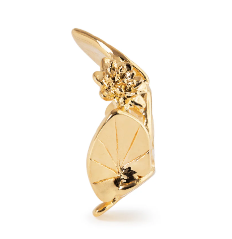 Trollbeads Lily's Cradle, Gold Plated