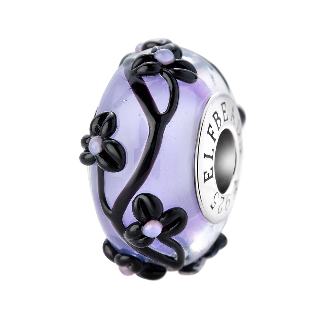 Elfbeads Violet Radiance Flowertwig