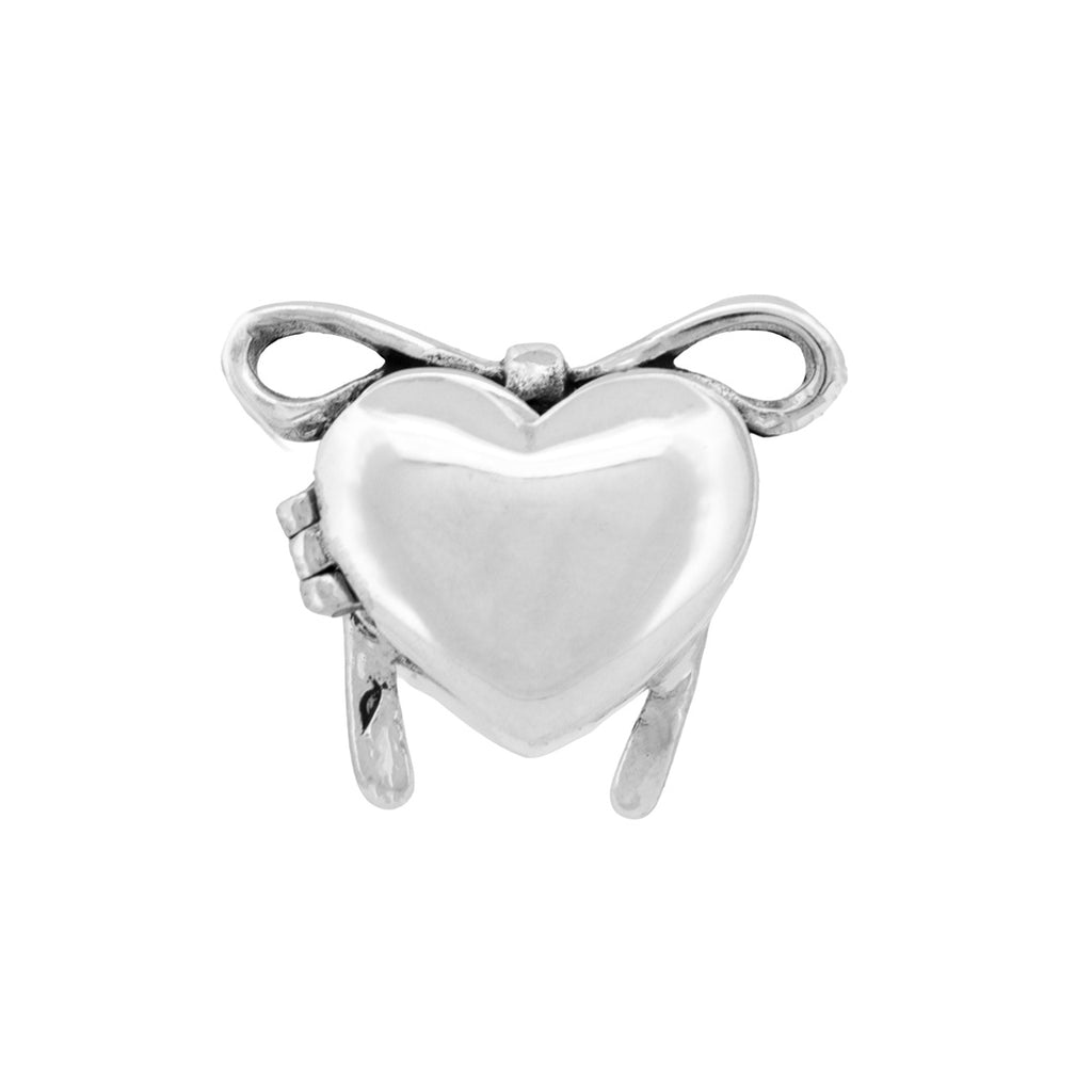 Black Raven Cat in My Heart - Heart Locket