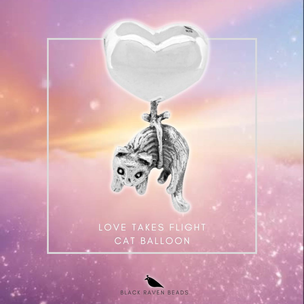 Black Raven Love Takes Flight