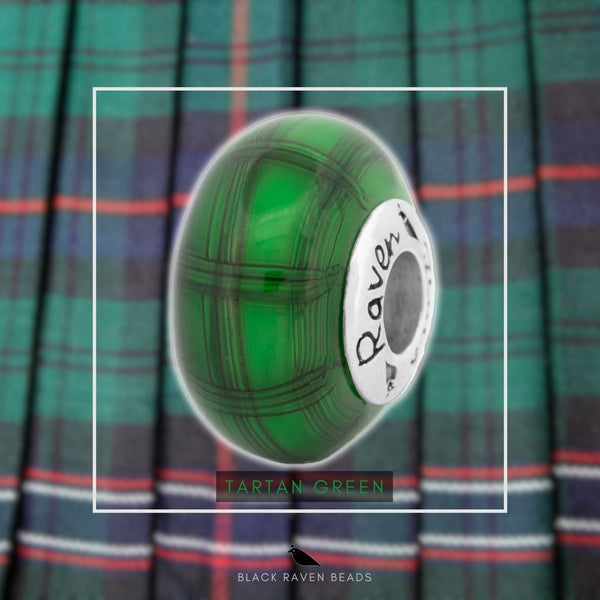 Black Raven Tartan Green