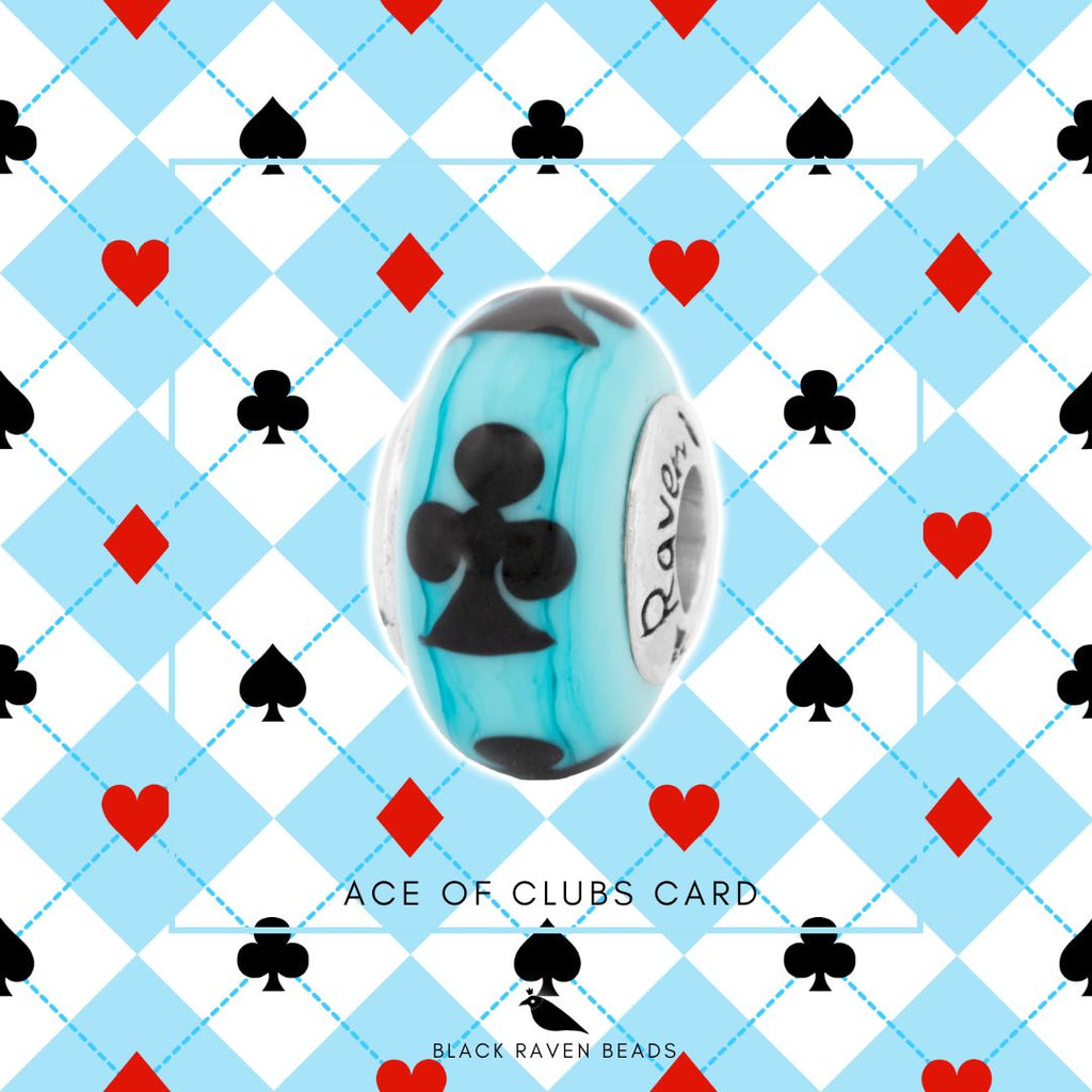 Black Raven Ace of Clubs