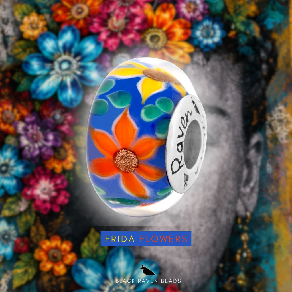 Black Raven - Frida Flowers Glass 2026 Edition