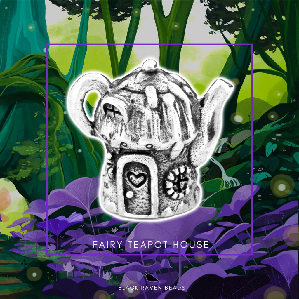 Black Raven - Fairy Teapot House