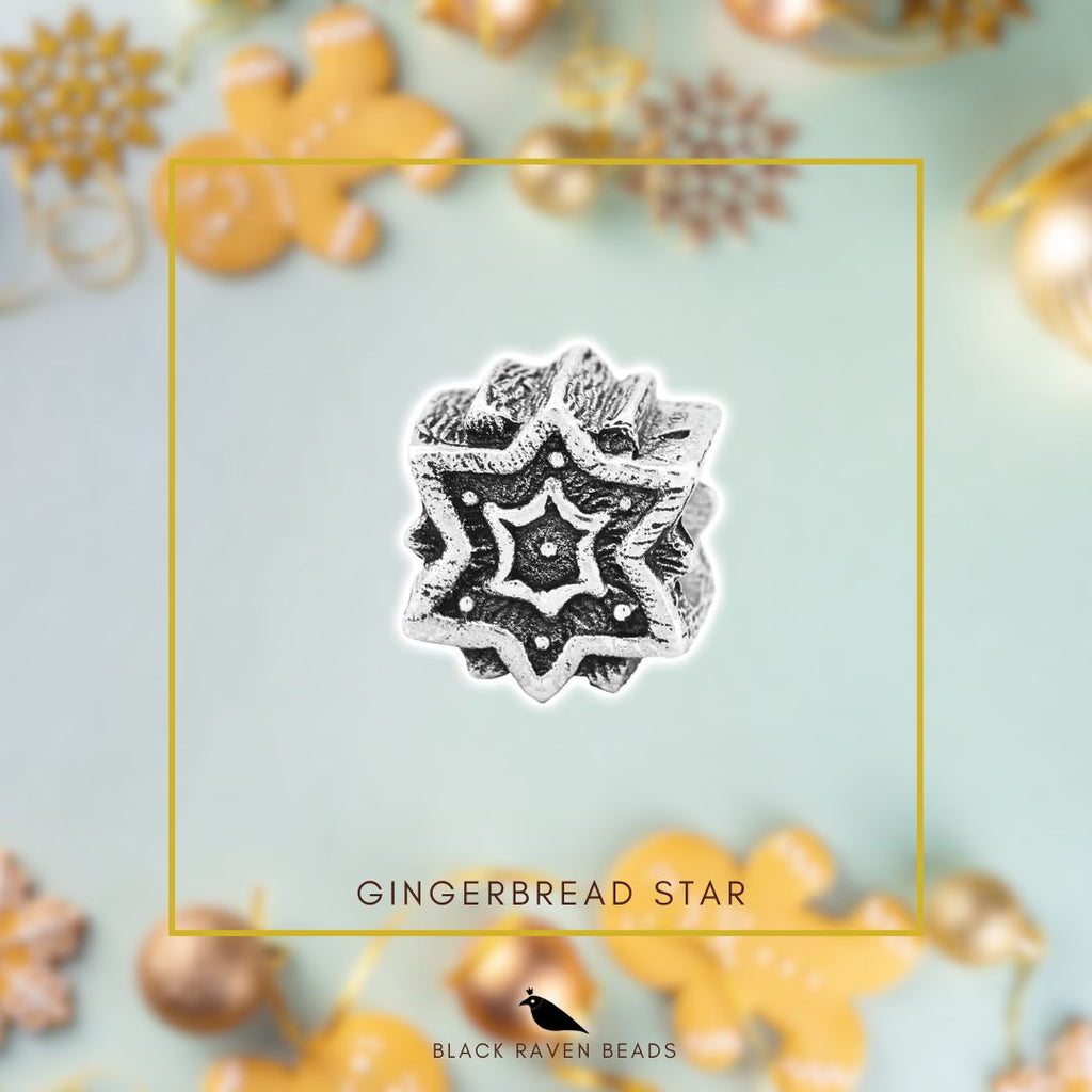 Black Raven Gingerbread Star