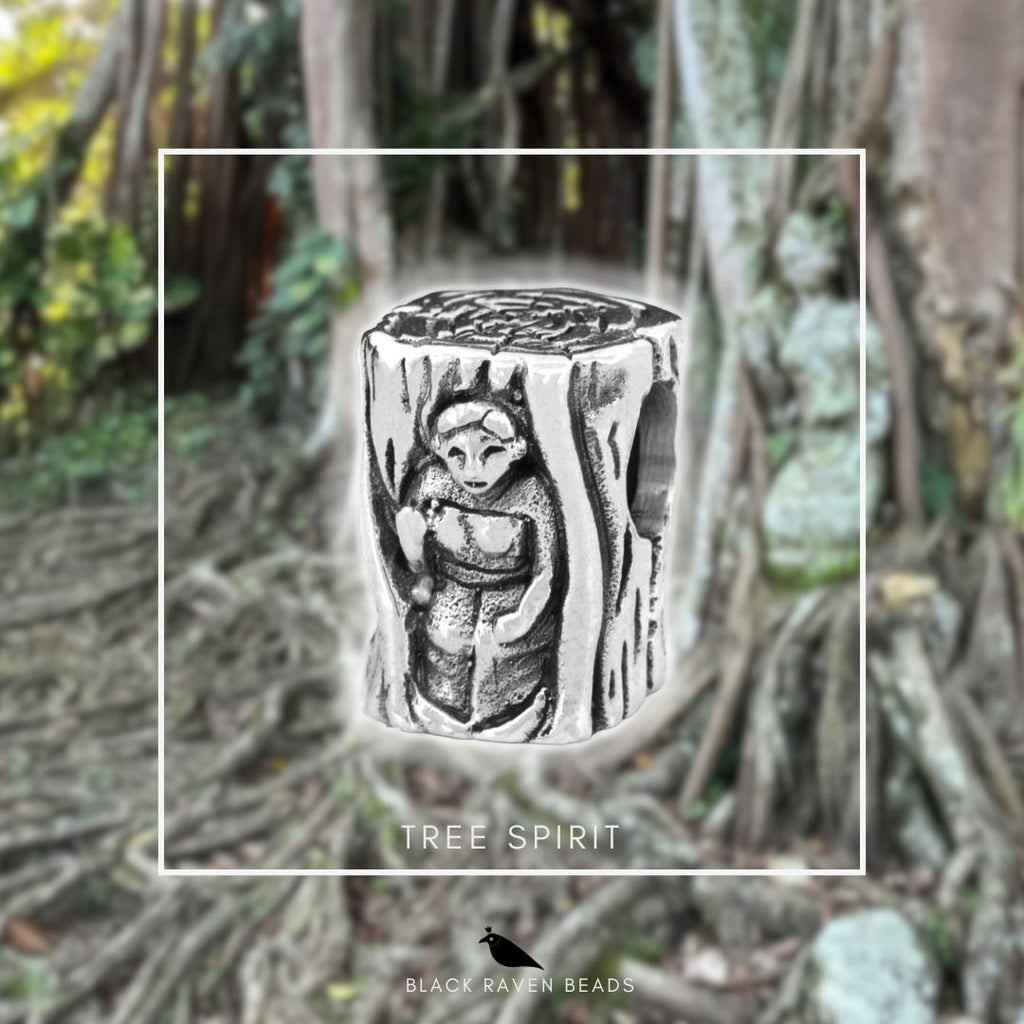 Black Raven Tree Spirit