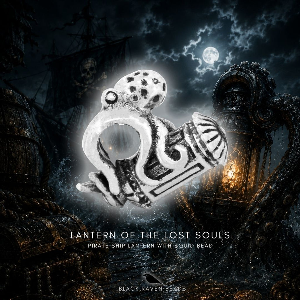 Black Raven Lantern of Lost Souls