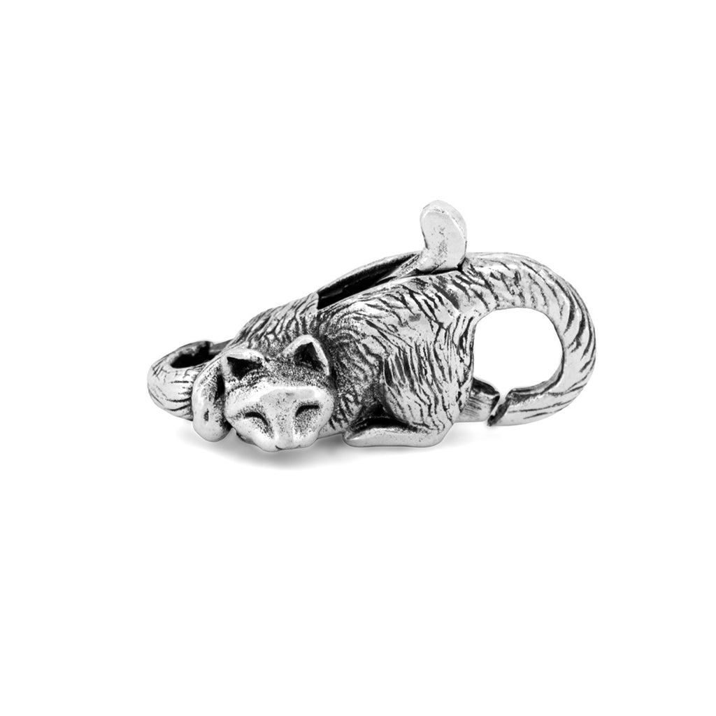 Black Raven Whiskers Cat Lock
