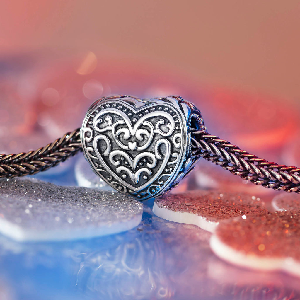 Elfbeads Filigree Heart