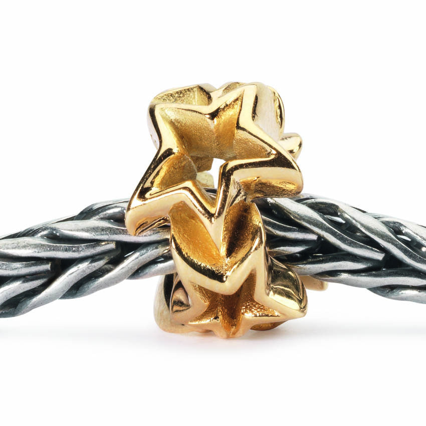 Trollbeads 18ct Gold Wishing Star Bead