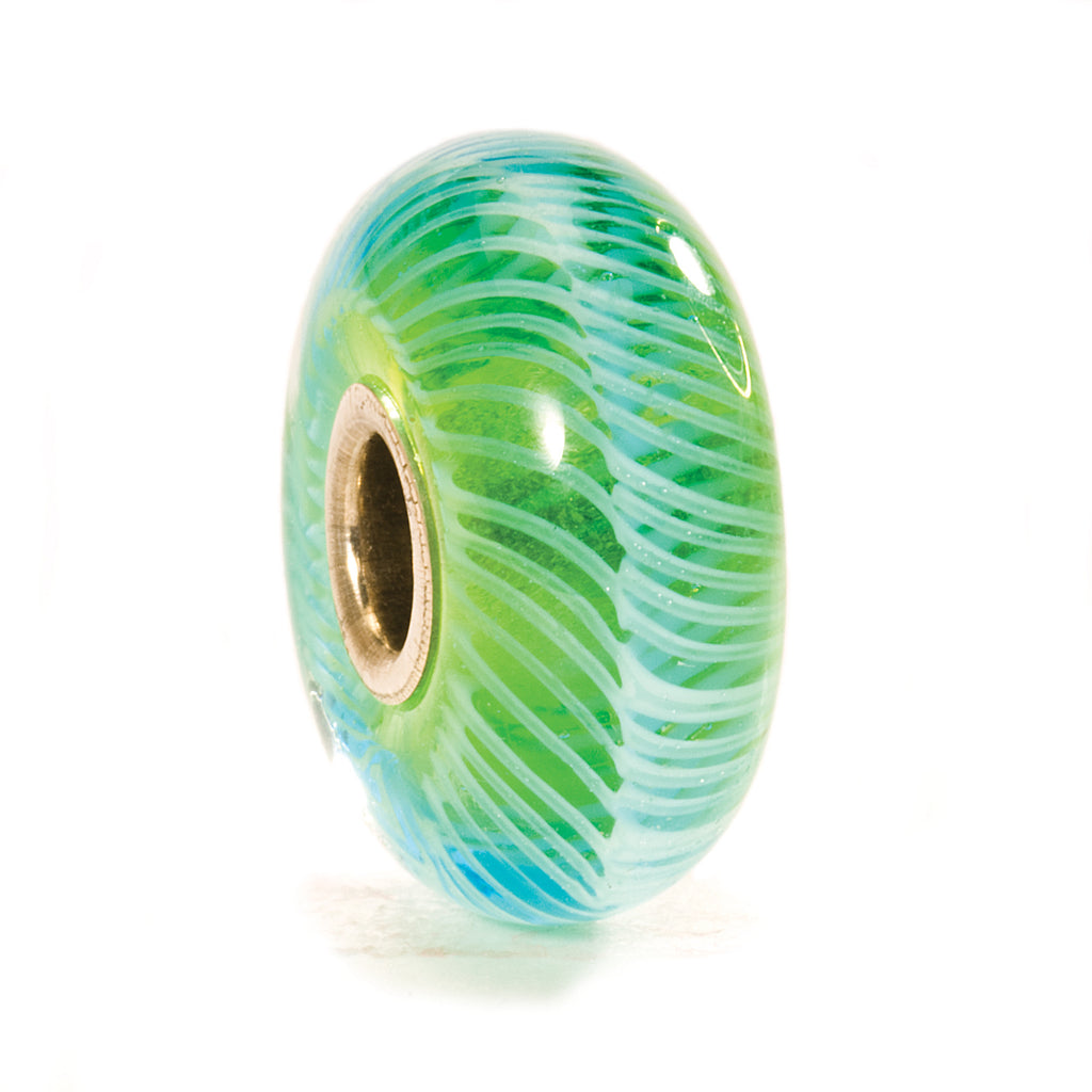 Trollbeads 61370 Turquoise Feather Retired