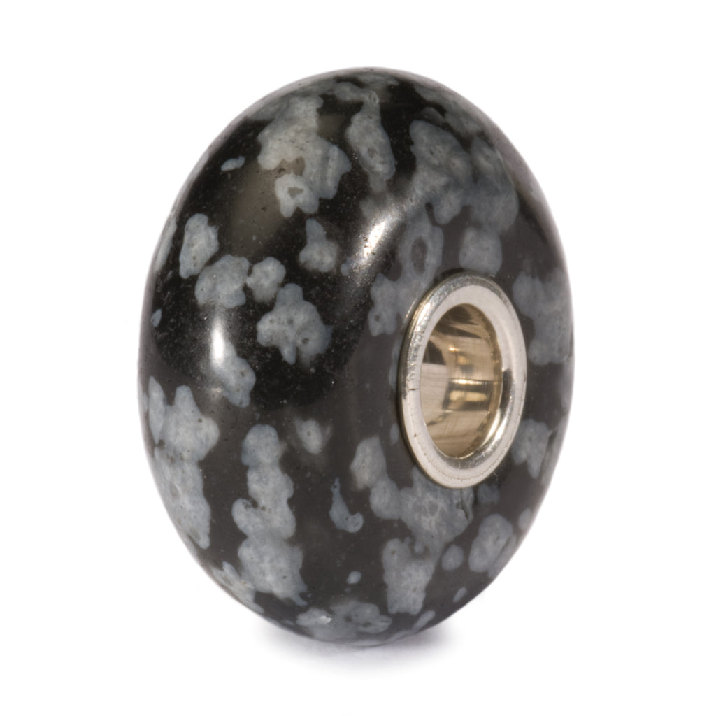 Trollbeads 80001 Snowflake Obsidian