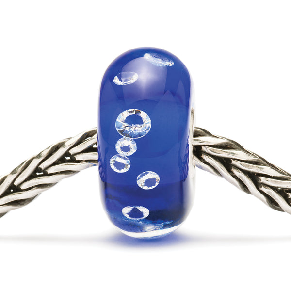 Trollbeads 81007 The Diamond Bead, Blue