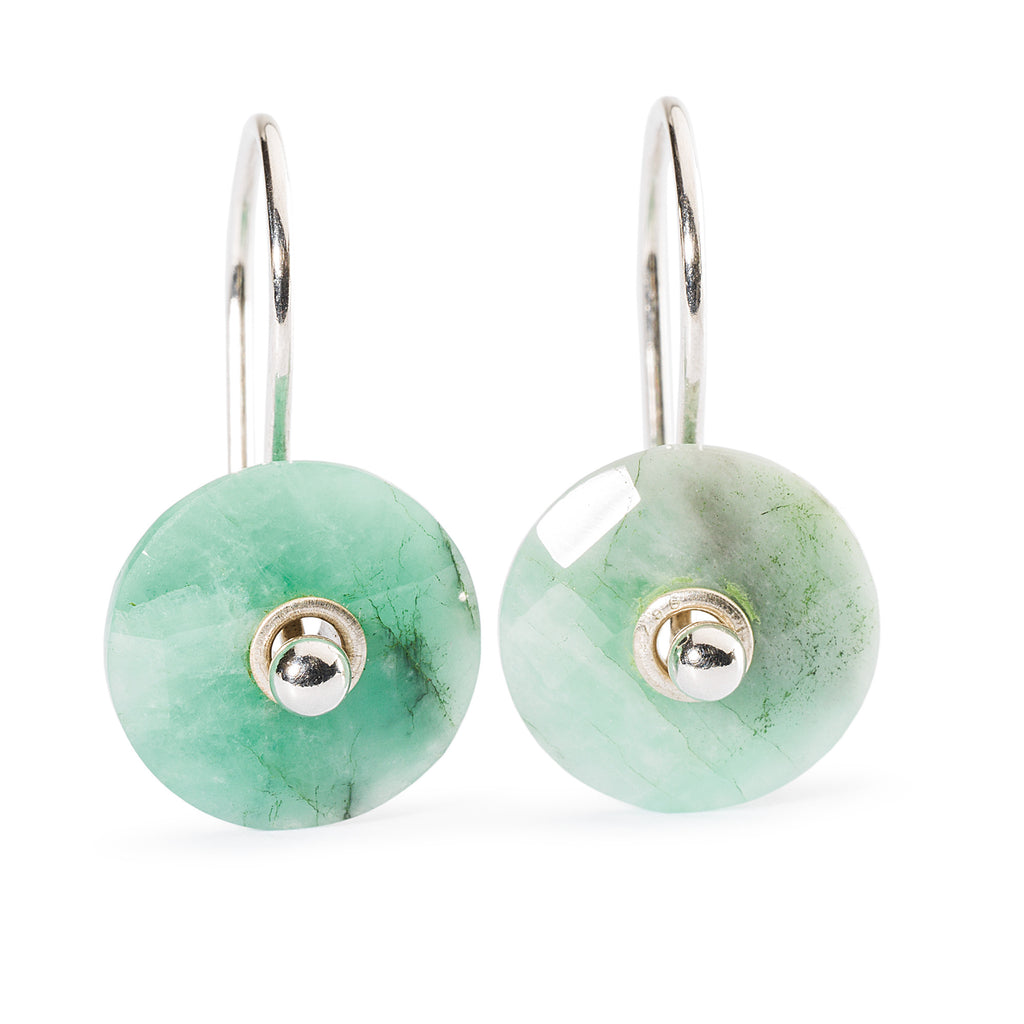 Trollbeads 86201 Emerald discs for Earrings