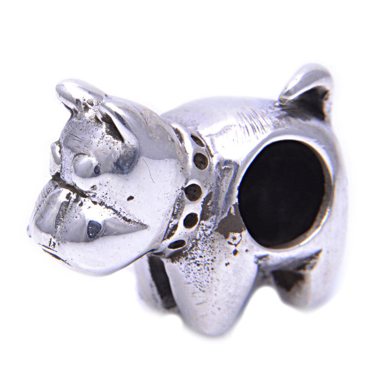 Charmlinks Silver Bead British Bulldog Exclusive Bead Store