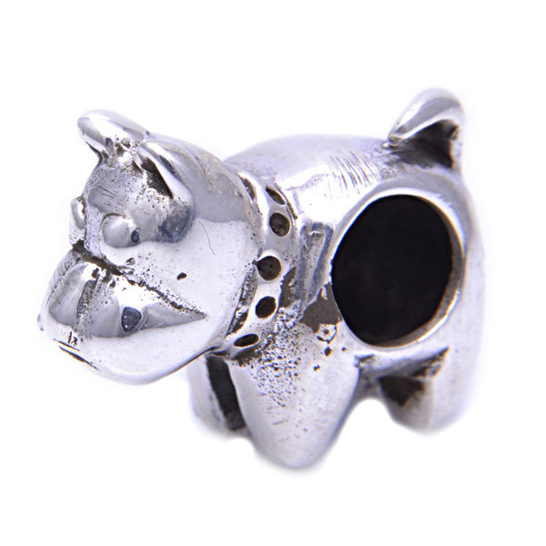 Charmlinks Silver Bead British Bulldog