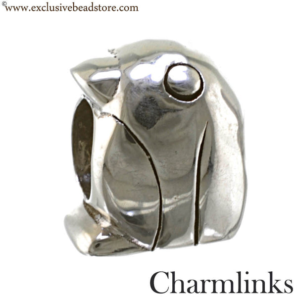 Charmlinks Silver Bead Penguin