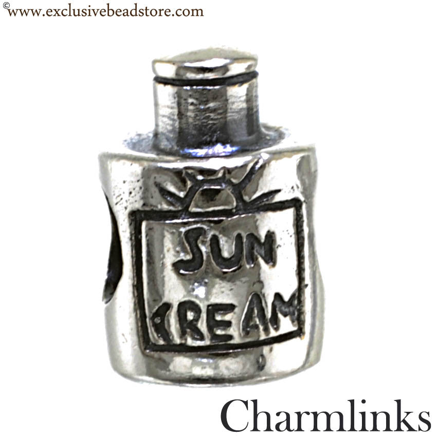Charmlinks Silver Bead Sun Cream
