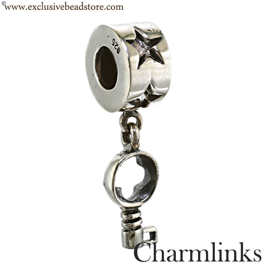 Charmlinks Silver Bead Little Key