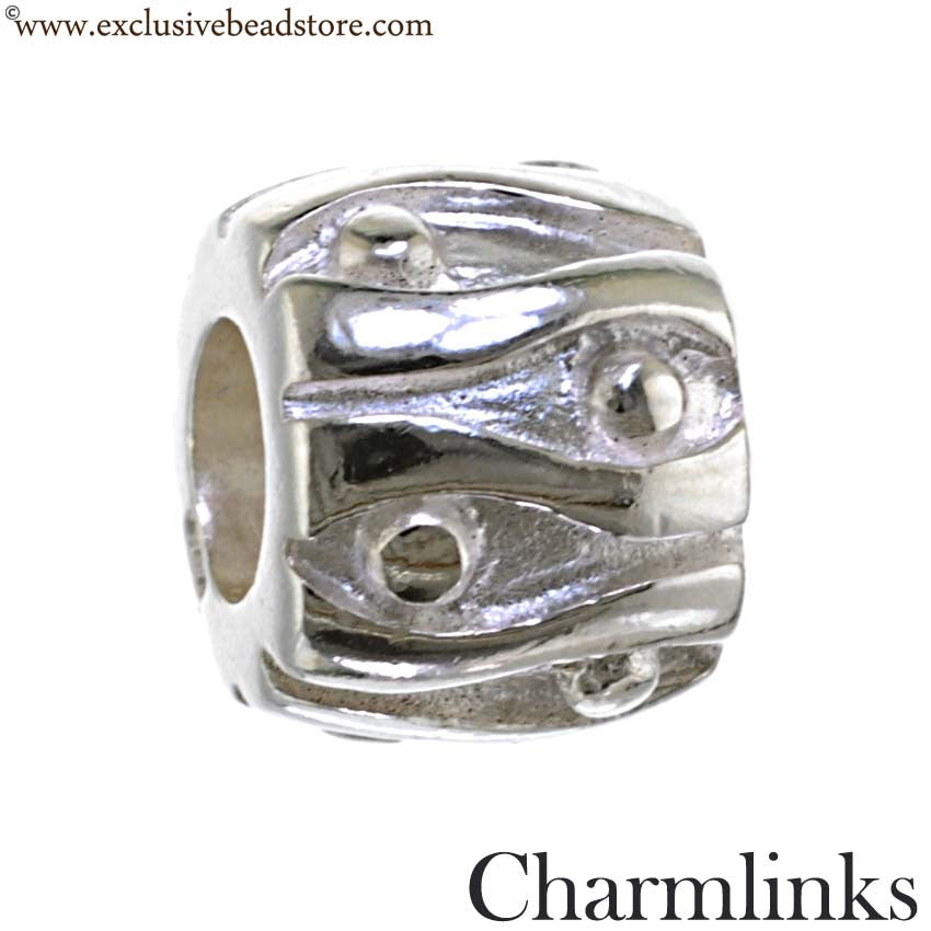 Charmlinks Silver Bead