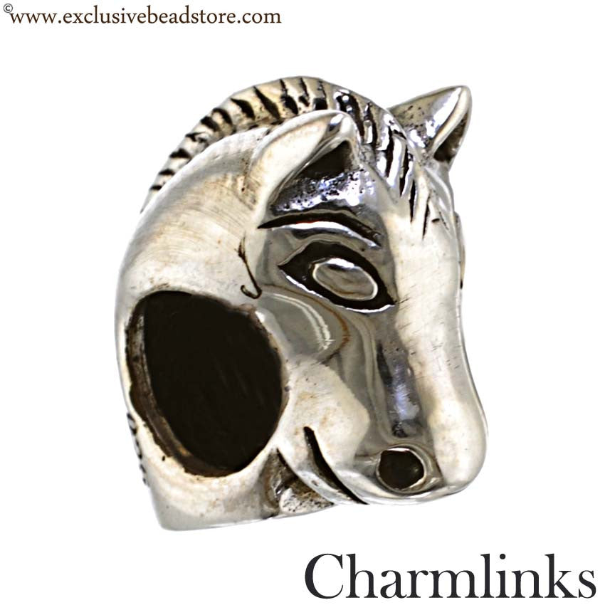 Charmlinks Silver Bead Horse