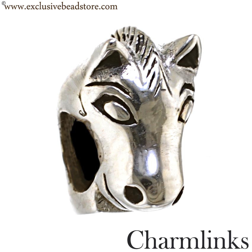 Charmlinks Silver Bead Horse