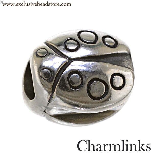 Charmlinks Silver Bead Ladybug