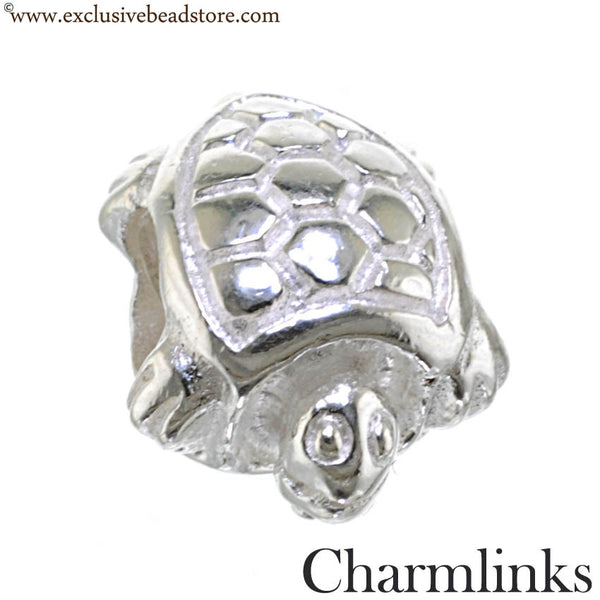 Charmlinks Silver Tortoise Bead