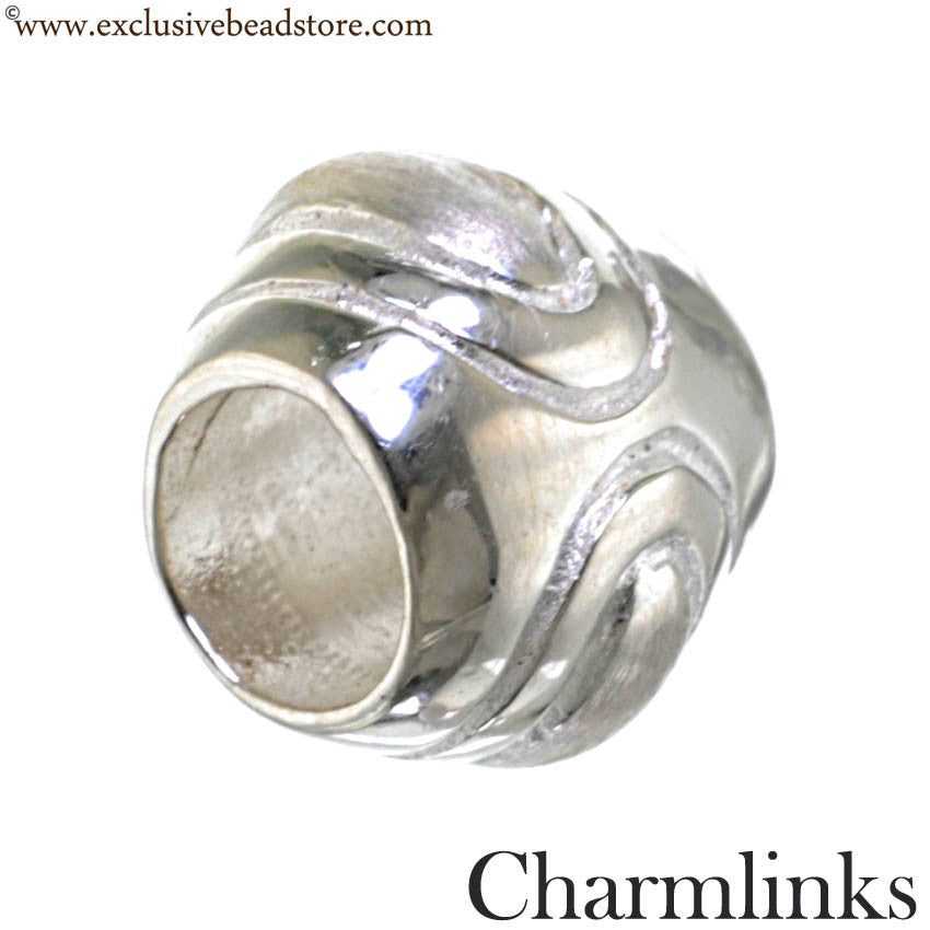 Charmlinks Silver Bead