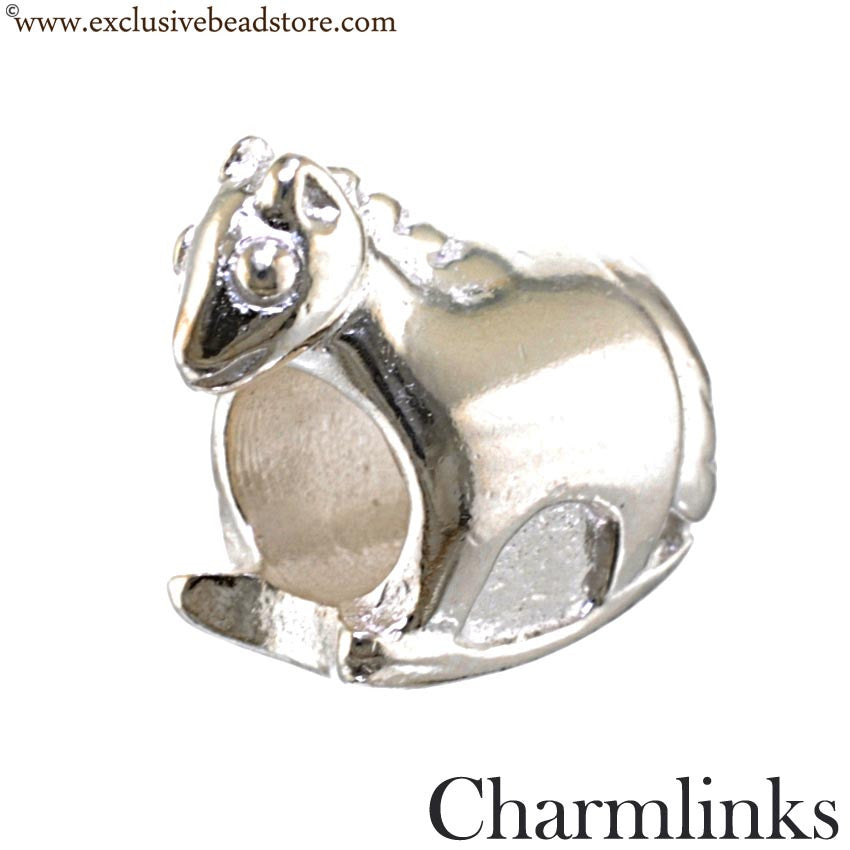 Charmlinks Silver Rocking Horse Bead