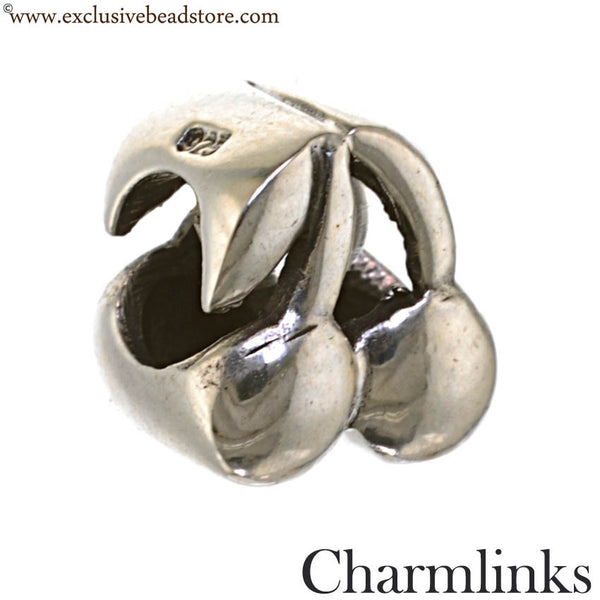 Charmlinks Silver Cherries Bead