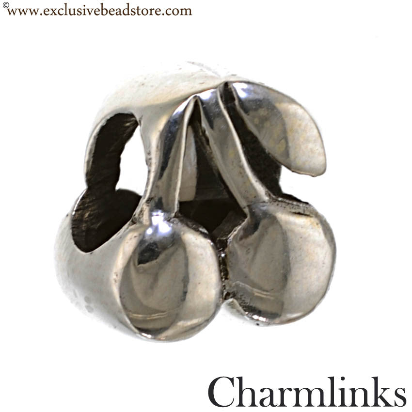 Charmlinks Silver Cherries Bead