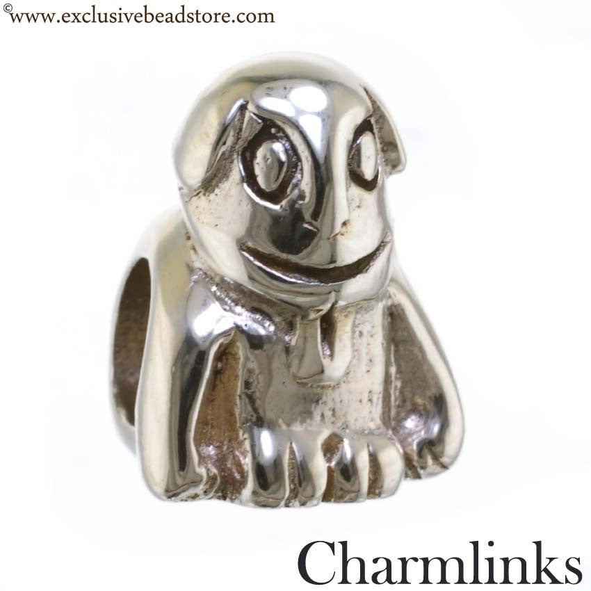 Charmlinks Silver Dog Bead