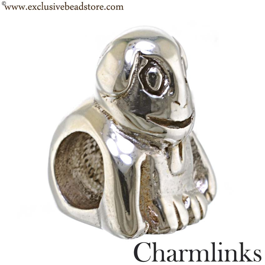 Charmlinks Silver Dog Bead