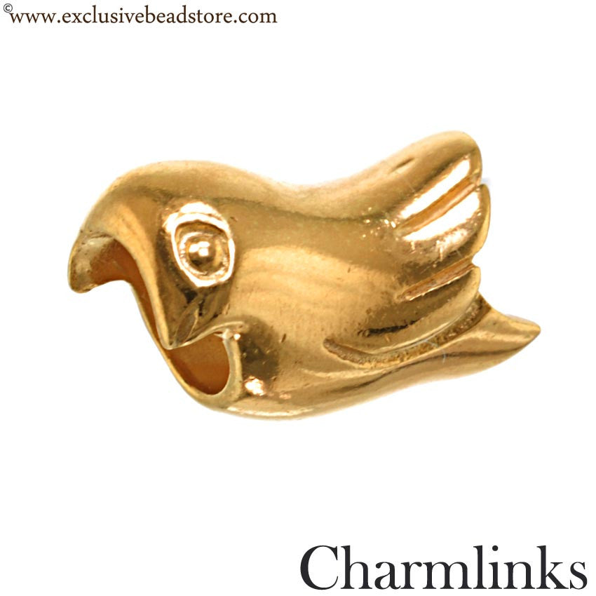 Charmlinks Gold Plated Bead - Exclusive Bead Store