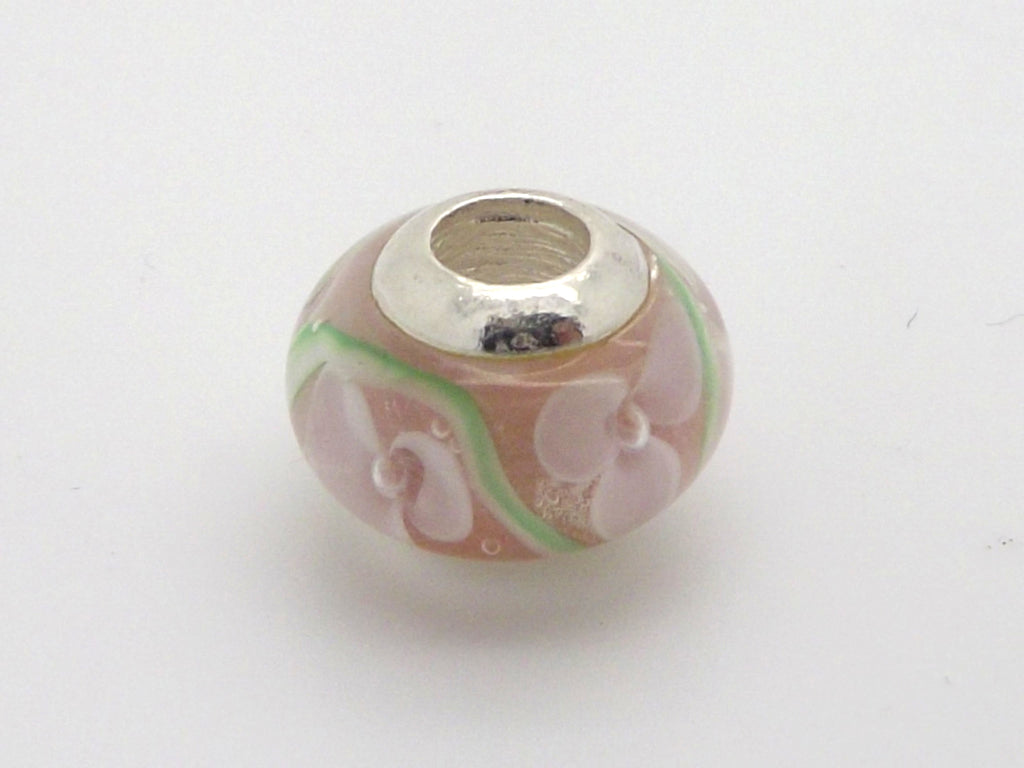 Charmlinks Clear with pattern Bead - Exclusive Bead Store