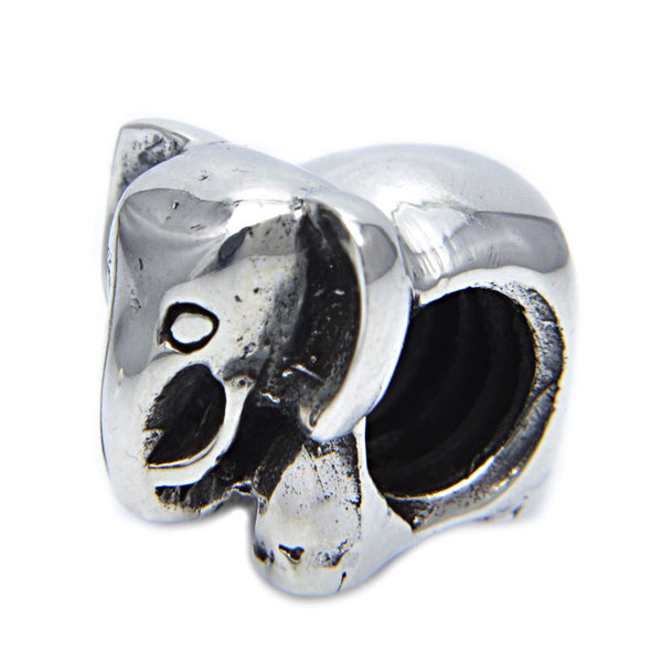 Charmlinks Silver Bead Ebony