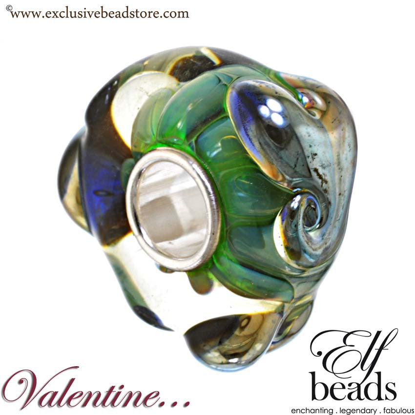 Elfbeads Pureheart Valentine's Glass Bead