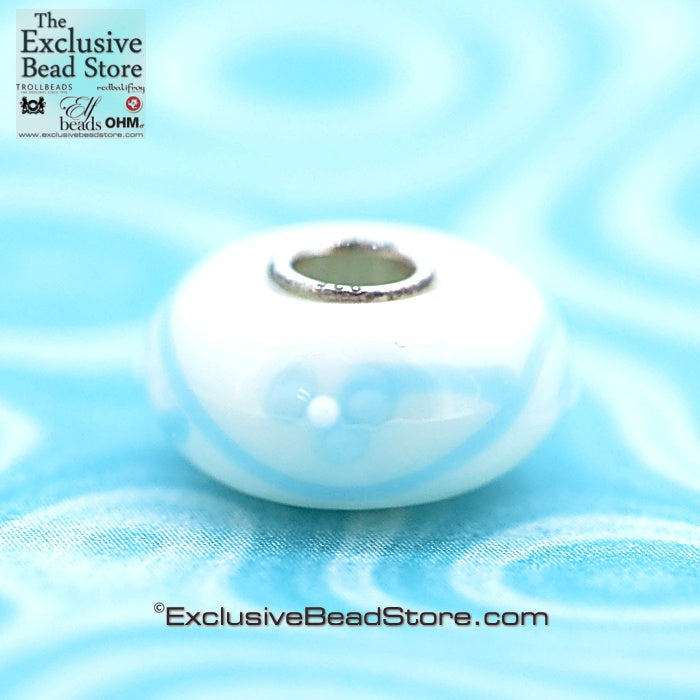 Exclusive bead Love Blue