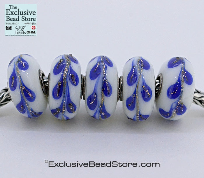 Exclusive bead Delft Blue Shimmer Retired