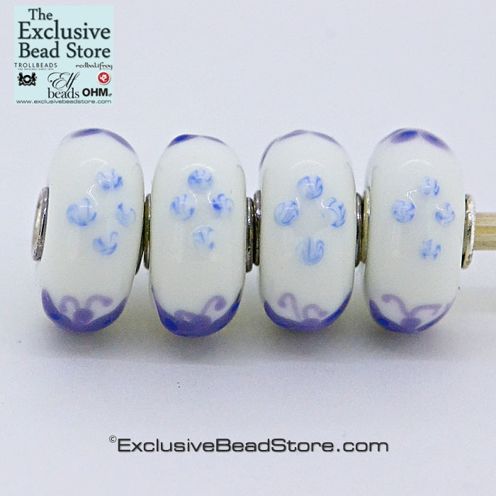 Exclusive bead Lilac Butterflies Retired