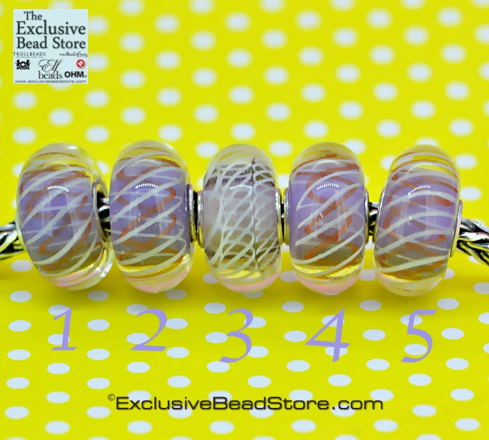 Exclusive Bead 'Mauve Spiro' Retired