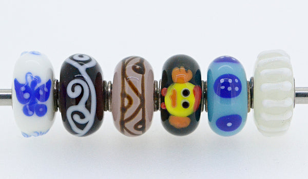 Exclusive Bead set of 6 offer Retired