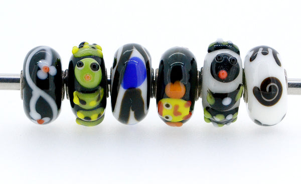 Exclusive Bead set of 6 offer Retired