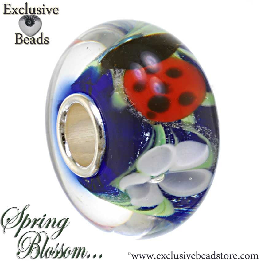 Exclusive Beads Spring Blossom Ladybird