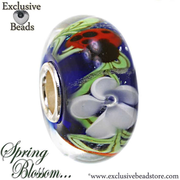 Exclusive Beads Spring Blossom Ladybird